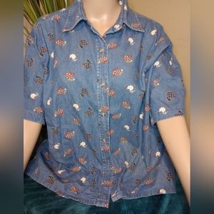 Women's denim shirt
